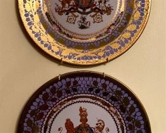 Commemorative plates from The Royal Collection 