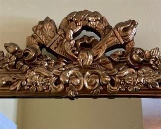 Vintage Rococo mirror