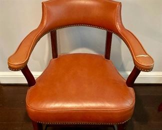 Vintage leather arm chair