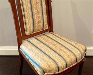 Antique upholstered chair
