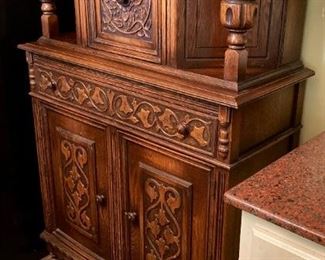 Antique court cupboard