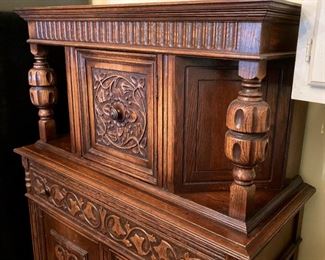 Antique court cupboard