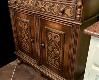 Antique court cupboard