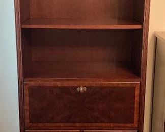 Vintage Drexel Chippendale Executive secretary with shelves