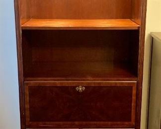 Vintage Drexel Chippendale Executive secretary with shelves