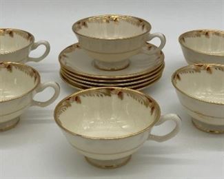 Lenox Essex Maroon 12 pieces