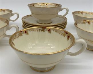 Lenox Essex Maroon 12 pieces