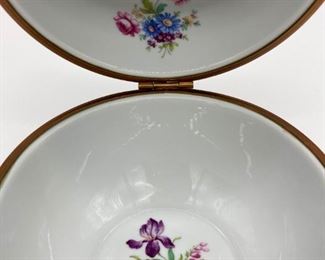 Limoges France hinged egg