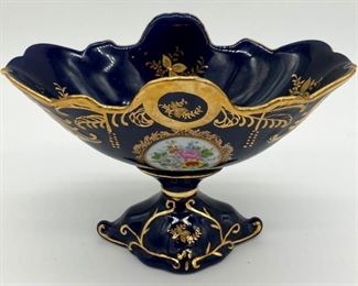 Vintage Echt Kobalt Henneberg bowl