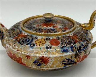 Oriental themed teapot