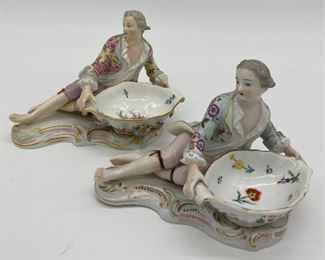 Vintage Meisser Victorian Sweet meat dishes