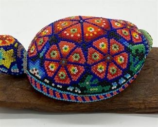 Beaded turtle