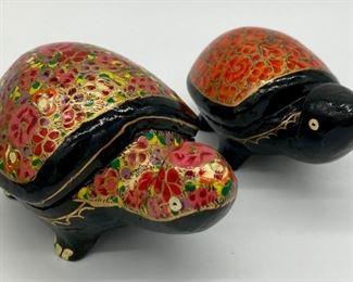 Turtle trinket boxes