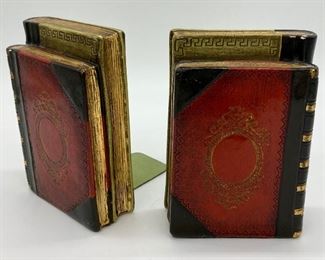 Vintage ceramic bookends (set of 2)