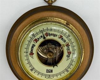 Vintage Elgin barometer