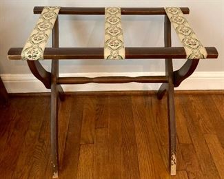 Vintage luggage stand