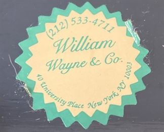 Vintage William Wayne & Co. floral tray
