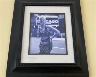 Original framed photo "Woman on Street"