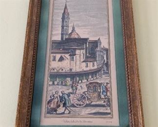 Vintage Fiorentina print