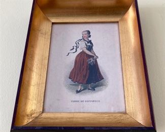 Vintage Femme de Goppingen French girl