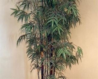 Artificial black bamboo tree