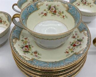 Noritake Blue Dawn #622 cups and saucers