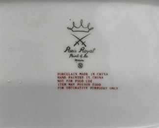 Royal Paris floral dish