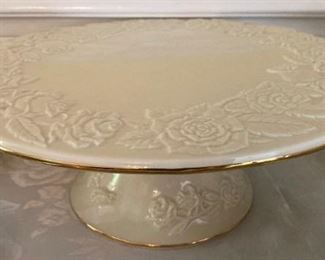 Royal Limited cake plate and server