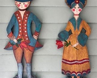 Outdoor Colonial decor