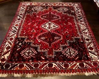 Antique wool area rug 66" x 85"