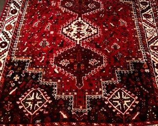 Antique wool area rug 66" x 85"