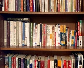 Loads of books: Self-help, reference books, DIY books, non-fiction, biographies, fiction