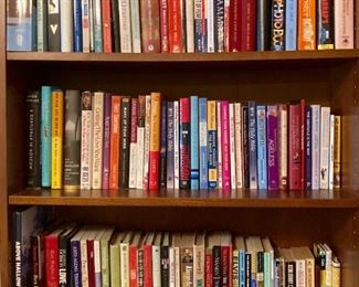 Loads of books: Self-help, reference books, DIY books, non-fiction, biographies, fiction