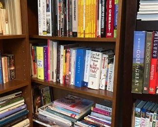 Loads of books: Self-help, reference books, DIY books, non-fiction, biographies, fiction