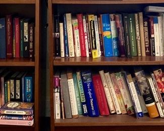 Loads of books: Self-help, reference books, DIY books, non-fiction, biographies, fiction