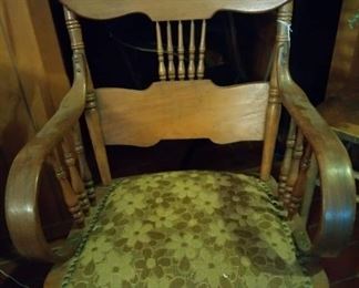 Antique rocking chair