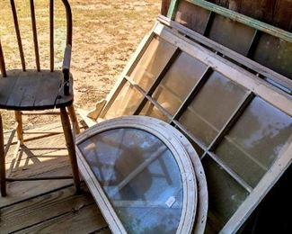 Old windows and doors