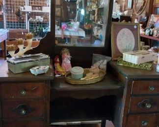 Antique vanity