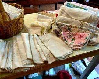 Vintage linens