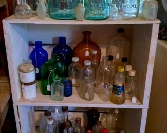 Vintage apothecary bottles
Cobalt
Soda bottles