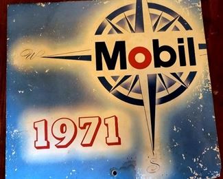 Vintage mobile 1971 calendar