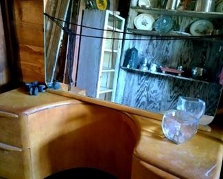 Heywood Wakefield MCM Blond Vanity