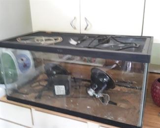 Aquarium  for reptiles  or fur pets