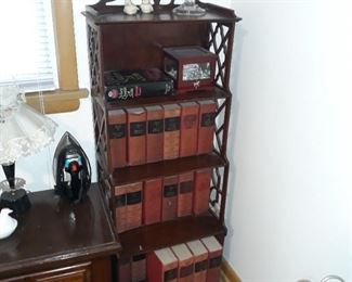 Some vintage books and 
Pair of these bookshelfs