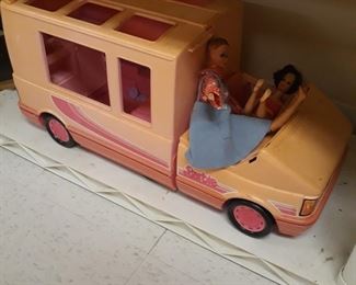 Barbie RV truck