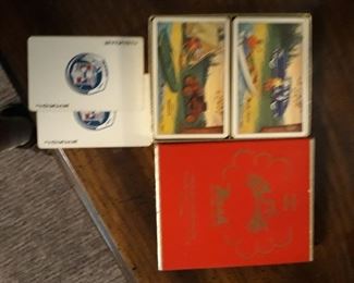 Nash Car playing card set, two decks