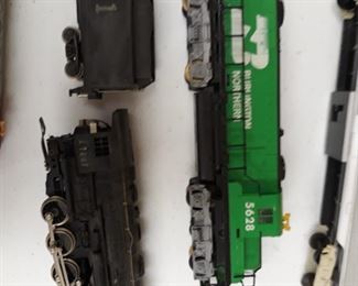 Locomotive and engines 