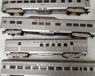Santa Fe train cars