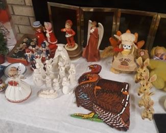Seasonal / Holiday decor collectibles , the turkeys have been sold