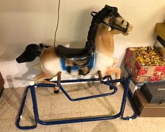 Vintage rocking horse. Excellent condition.